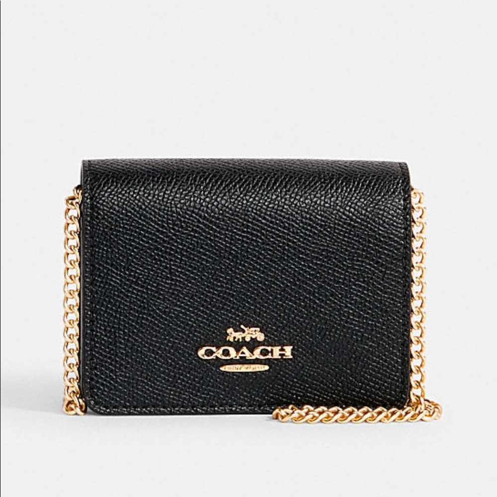 COACH Mini Wallet On A Chain